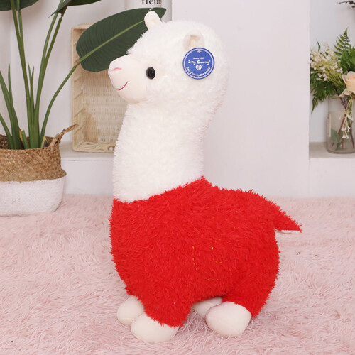 Pernă de pluș Alpaca moale și pufoasă, 28 cm 2