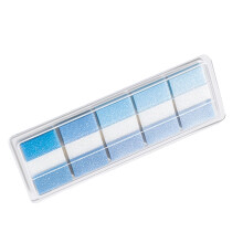 120 vellen herpositioneerbare, doorzichtige-gradiënt blauw