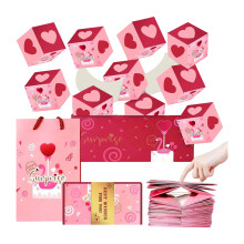 18Pieces Easy Assembly Popup Boxes Set for Quick Parties-1 1