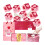 18Pieces Easy Assembly Popup Boxes Set for Quick Parties-1 1 1