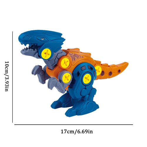 VISALY Dinosaur Building Toy Set 4 Pack 1