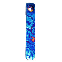 Sturdy Alloy Damascus Pocket Clip Produced to Fit-Type 1