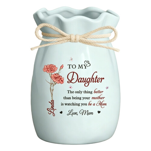 Personalize Flower Vases Decorative Vases Vases for-White