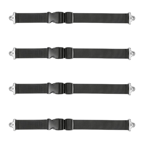Heavy Duty Polyester Garbage Bin Cover Fastener Tie For-4 items