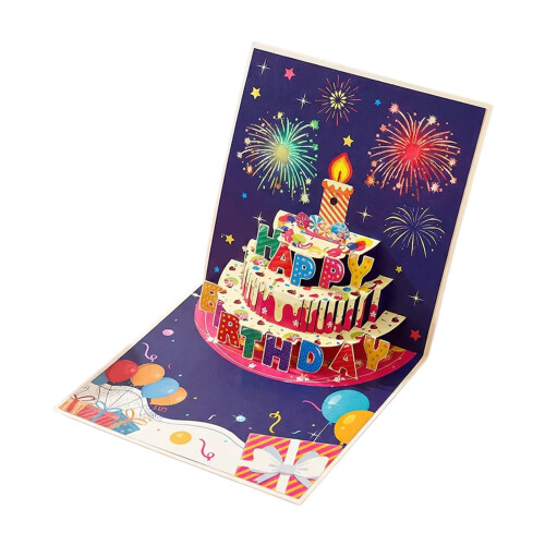 Special 3D Popup Card with Music Light Effect Perfect For-1