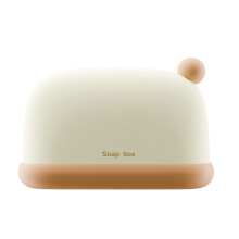 Soap Storage Solution Soap Holder with Drain Tray For-brown