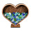Seashells Holders Shadows Box Wooden Seashells Display-20X18cm 1