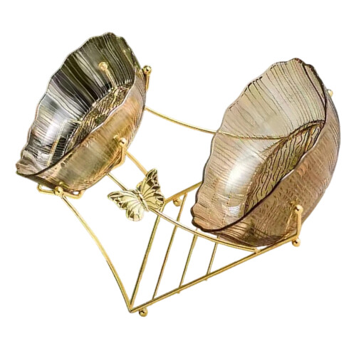 Serving Platters Practical Dessert Stand Suitable For-Yellow