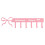Space Saving Over Door Hook Organizer Pink Butterfly Wall Mount 1