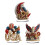 250Th Anniversary US Commemorative Desktop Ornament 2D Flat-C 2