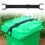 Windproof Garbage Can Lid Retainer Strap-Double hook style. 3