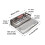 Suction Cup Kitchen Sink Caddys Organizer Rack with Drying Tray 3