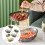 Serving Platters Practical Dessert Stand Suitable For-Yellow 3