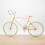 Décorations de vélos, Figurine de vélo, décoration-pneu orange 3