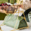 Serving Platters Practical Dessert Stand Suitable For-Yellow 6
