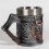 Nordics Themd Bierkrug mit ergonomischem Griff, 5