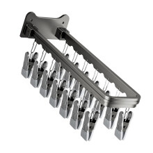 Foldable Garment Hanger With Nonslip Suction Cup Base
