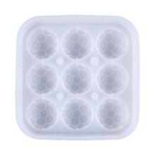 Soccer Shape Ice Cubes Maker Creative Football Themed Ice-W 9