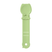 Nontoxic Silicones Cats Food Feeders With Squeezes-Green
