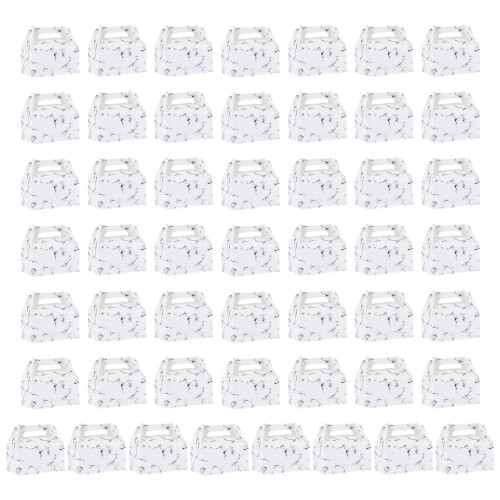 50 Customizable Party Boxes Space Saving Design Great-marble
