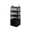 Space Saving Foldable Hanging Clothes Organizers Wall-S Black 1