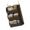 Expandable Hanging closet System constructed With Sturdy-Black 1