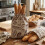 Bucolic Design Bread Bag Linen Outer TPU Inside Container For 4