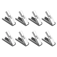 8Pcs Crawfish Tail Remover Steel Sheller Seafood Shucker for