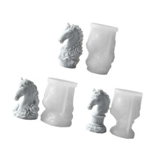 Equestrians Candle Making Mould Silicone Horse Relief Designs