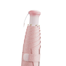 Tissu de refroidissement de résistance de vent de parapluie-Rose