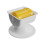 Plat de nourriture pour animaux de compagnie, Design à-Blanc 1