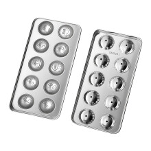 Moule à boules de glace en acier inoxydable, pour Cocktails et-2