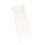 Moderne haaraccessoires display houten hangende plank met 1