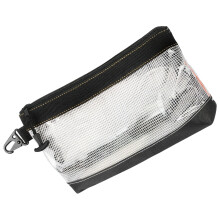 Tragbare Stoff-Werkzeugtasche mit Metallhaken, schwarze