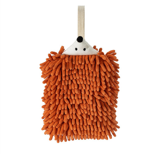 Serviette à main suspendue polyvalente, pour cuisine,-Orange