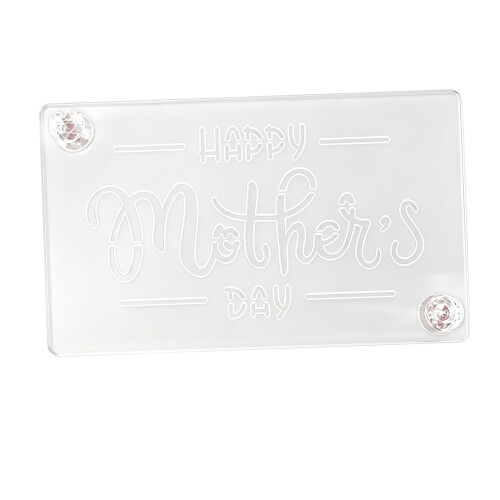 Easy To Clean Acrylic Stencil For Decorating Cakes-type A