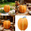 Décoration de récolte d'automne de citrouille en mousse 2