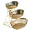 Stackable Kitchenware Serving Platters For Organizing-Yellow 1