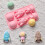 2er-Pack leicht zu lösende Silikon-Cupcake-Tabletts mit lustigem 4