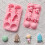2er-Pack leicht zu lösende Silikon-Cupcake-Tabletts mit lustigem 5