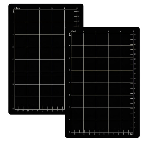 Magnetische Arbeitsmatte mit Gittermuster für eine stabile-2PCS