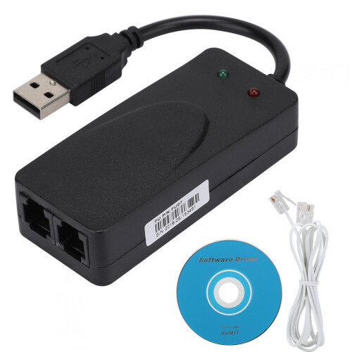 USB56K data- och faxmodem för Windows