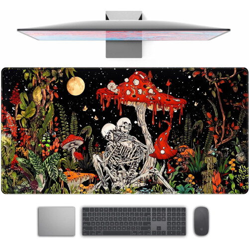 Ποντίκι Gaming με σκελετό μανιταριού Tarot XL31.5x15.8in