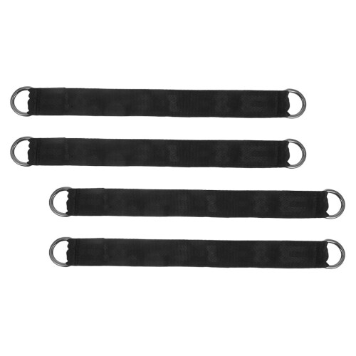 4-pakning nylon svingstropper 34 x 3 cm