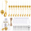 25-Piece Wedding Tea Favour Set with Heart Infusers 1