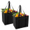 2 Pack Reusable Grocery Bags with Rigid Base 1