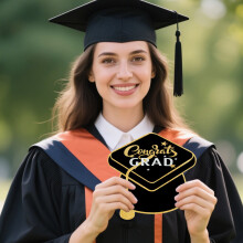 Graduation Advice Cards Pack of 10, 5.91x5.91 in, Matte