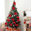 24 røde glitter julesløjfer 5,5 cm 5