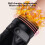 Motorcycle Gloves Leather Men's Winter Warm Thick Windproof 4