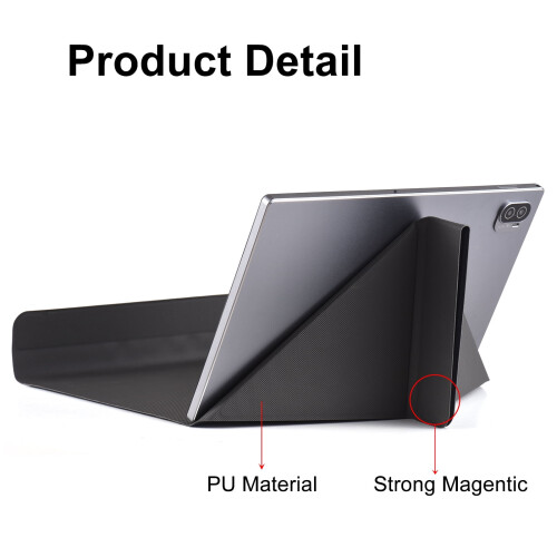 Capa para tablet de 10,1 polegadas com fecho magnético e teclado Bluetooth. 2